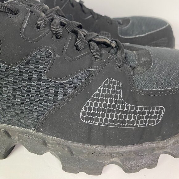 Timberland PRO Powertrain Alloy Safety Toe Shoes Men's 8M Black Lace Up 8 M Work - Picture 5 of 15